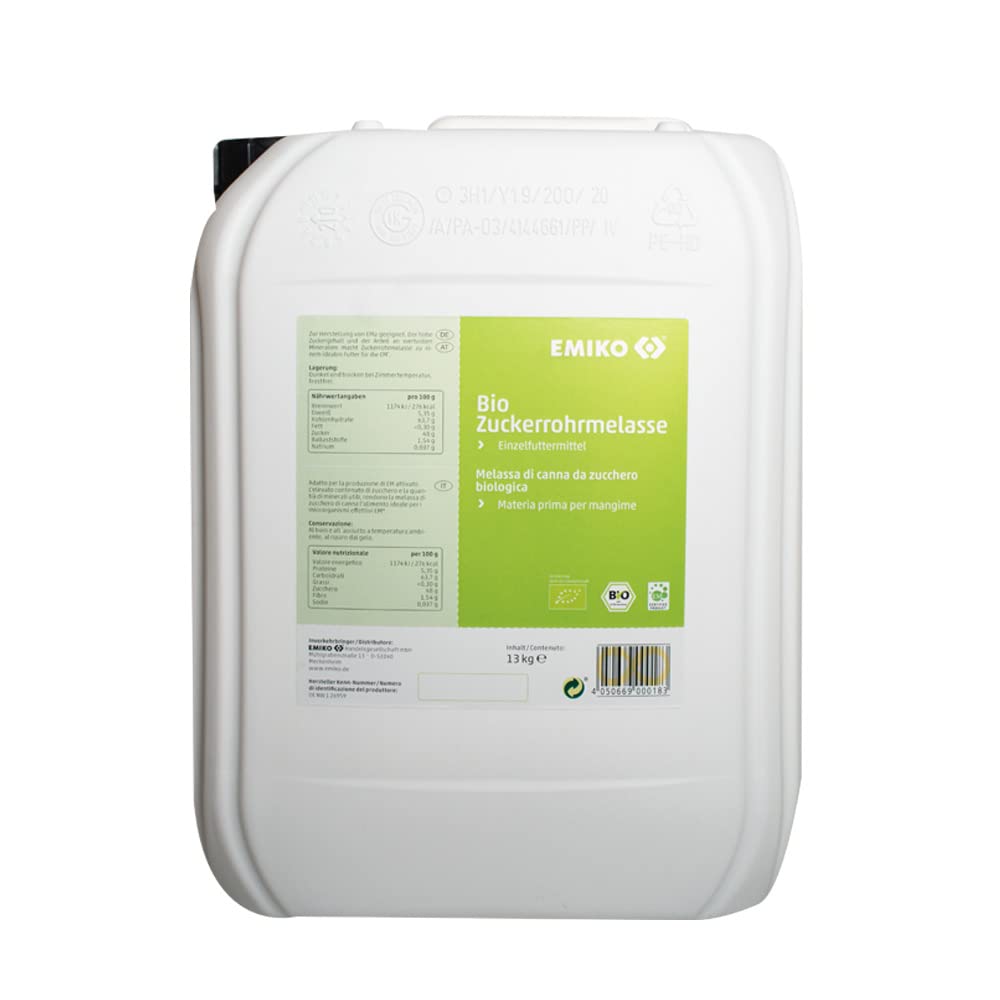 Bio-Zuckerrohrmelasse 10,0 Liter