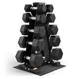 BalanceFrom 150 lb Rubber Hex Set
