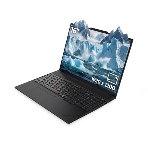 Image of Lenovo ThinkPad E16 Gen 3 16 inch WUXGA 1920x1200 IPS Laptop 16-Core Intel Ultra 7 255H 48GB DDR5 4TB SSD Intel Arc 140T Graphics Shared Thunderbolt 4 Wi-Fi 6E 720p HD Camera Win11 Pro w /ONT 32GB USB