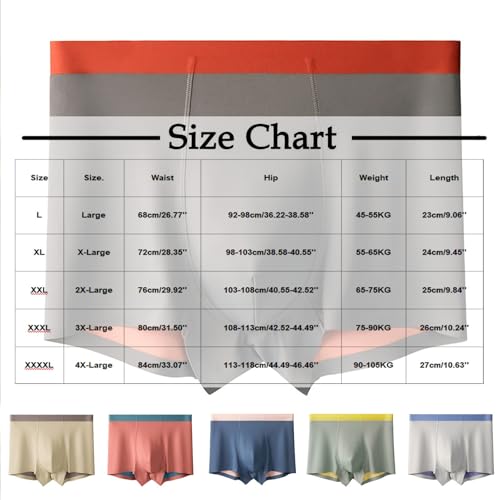 Mens Super Soft Modal Trunks Fashion Plus Size Soft Comfortable Boxer Briefs Casual Athletic Lightweight Underwear2