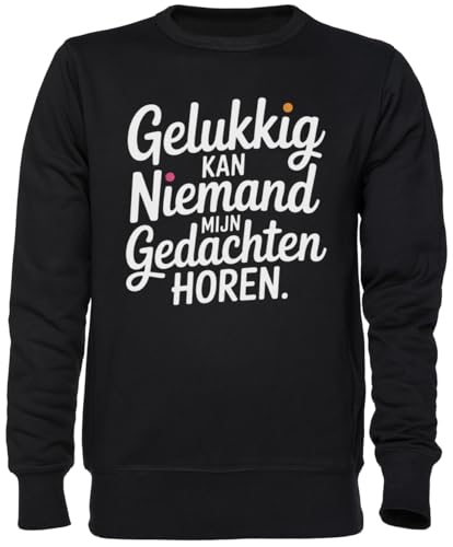 Sweat-shirt noir en maille confortable pour vos moments de détente en ville