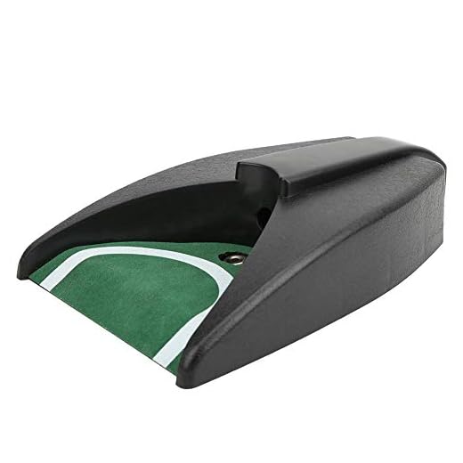 Niunion Dispositivo de Retorno automático de Golf, Dispositivo de Retorno automático eléctrico de Golf Duradero, Equipo de Entrenamiento de Varilla de Empuje de Putt para Interiores y Exteriores
