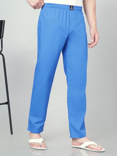 Image of Urban Scottish Solid Men's Lounge Pants 100% Cotton Pajama for men Night Pants Comfortable Regular Fit Track Pants Leisure-Wear Lower with an Elastic Waist-Band Casual Style, Machine Washable Pyjamas