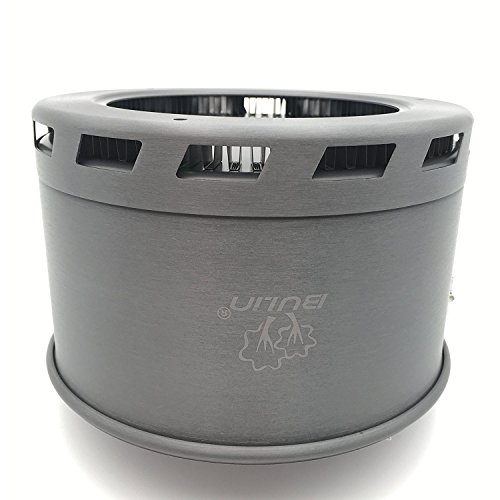 Tentock 2.1L Heat Exchange Camping Pot With Folding Handle Hard Aluminum Pot Backpacking Kettle With Compact Storage Mesh Pouch #TOP2