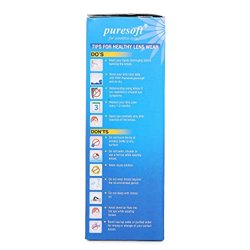 Purecon Puresoft Multi Purpose contact lense solution Combo, Ideal For Soft Contact Lenses (500 ml) - Image 4