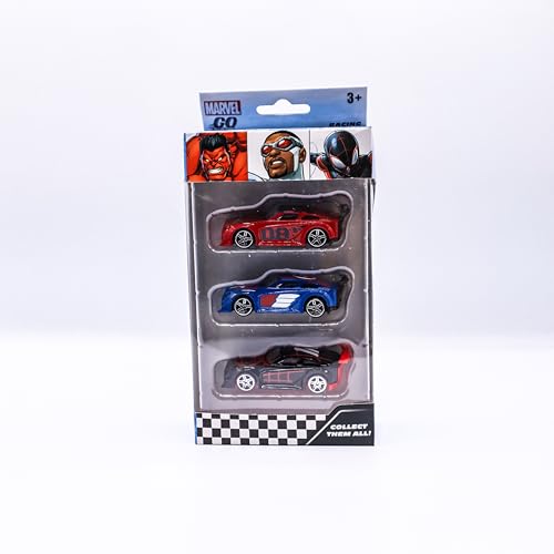 Image of Marvel Go Collection | Battle SUV | Hulk, Thor & Venom | 3-Pack | 1:64 Diecast Toy Vehicles | Ages 3 and Up | Collect Them All