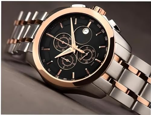 Image of AMERICANVIBER Affordable Men's Wrist Watch Under 499 |Men Watch | Classic Round Dial | Quartz Movement | Stainless Steel Belt | Lightweight & Durable Design | Analog Display | Trendy Party & Office Wear