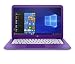 HP Stream 14-inch Laptop, Intel Celeron N3060 Processor, 4 GB SDRAM Memory, 32 GB eMMC Storage, Windows 10 Home in S Mode with Office 365 Personal for one Year (14-cb020nr, Infinity Purple)