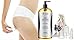 Anti Cellulite Treatment Massage Oil - 100% All Natural Deep Penetrative Formula Firms Tightens & Tones Skin - Helps Break Down Fat Tissue (Anti Cellulite Oil W/Massage Cupping Set)