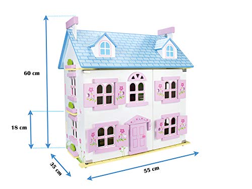 Leomark bella alpina Casa delle bambole, casetta