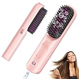 Bopcal Spazzola Lisciante per Capelli 3 in 1-10000mAh...