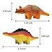JOYIN 12 Pieces Dinosaur Squishy Toys Set for Slow Rising Stress Relief Super Soft Squeeze Dinosaur Toys