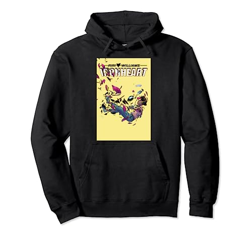 Sweat Marvel Iron Heart : le hoodie imprimé couverture de comics pour fan pop culture