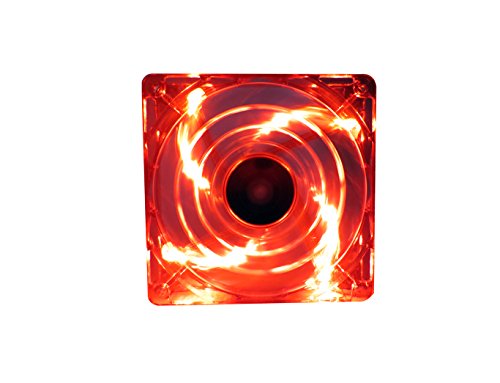 Bgears 120mm High Performance PWM Technology Fan - Translucent Red (b-PWM 120 Red 2ball) by Bgears - Image 2
