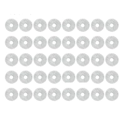 Washable Mopping Pads,Compatible For Dreame,S10 Pro L10S Ultra L20 L30,Compatible For ECOVACS,Compatible For Omni, X2/T20/T1/ X1(40PCS)