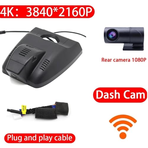Kamera Samochodowa dla Toyota Land Cruiser 200 LC200 J200 V8 Roraima 2017-2021, 4K DVR Dash Cam Przednia Tylna Kamera