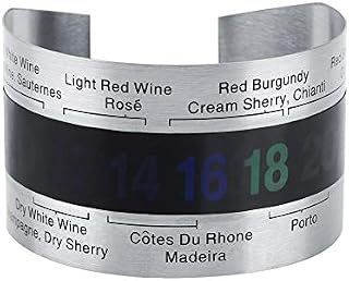 Stainless Steel Wine LCD Thermometer Bottle Beer Red Wines Bracelet Temperature Sensor