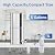 IceJoy 8-Stage Gravity Water Filtration System 3.0 Gallon - 304 Stainless Steel Countertop System with 4 Filters and Stand, Reduce 99.9% Chlorine, NSF/ANSI 42 Certification