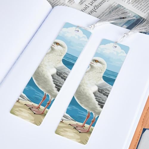 Marque-page mouette à pompon (lot de 6) pour sublimer vos lectures - 5