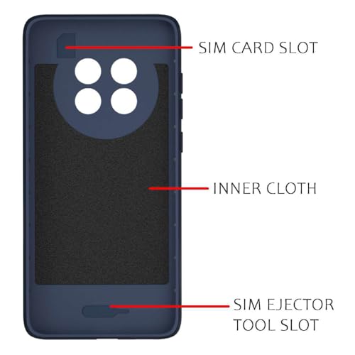 Image of Shockproof Case for Realme 13 Pro 5G / 13 Pro Plus 5G | Full Camera Protection | TPU Flexible Back Cover for Realme 13 Pro 5G / 13 Pro Plus 5G (Steel Blue)