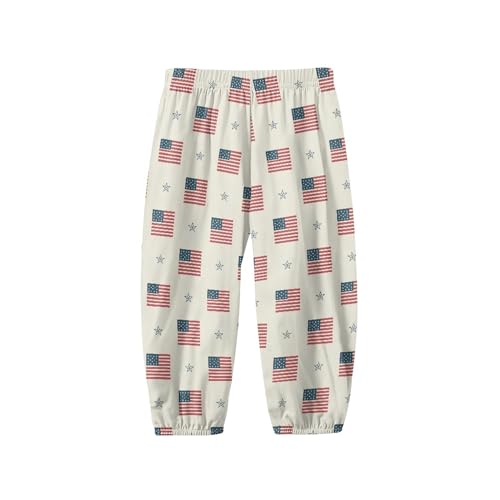 Image of Unisex Little Kids Yoga Trousers Bohemian Beach Pants Baggy Harem Activewear for Boys and Girls Age 3-10