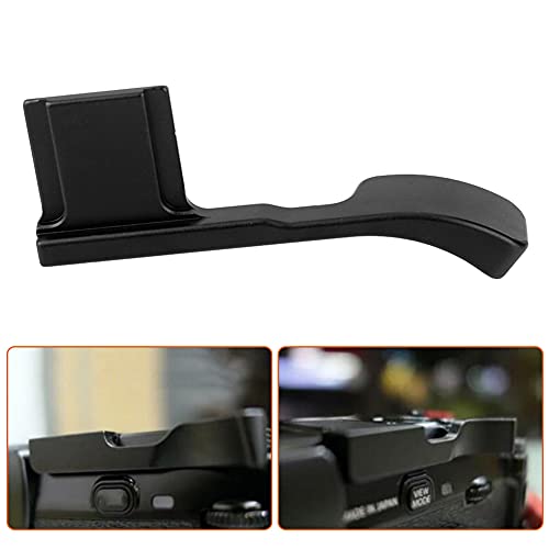 X E3 Aluminum Alloy Hot Shoe Thumb Up Hand Grip for Fuji X E3 X E2S Camera (Black)