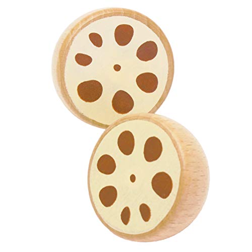 Racine de lotus Woodypuddy pour enrichir la dinette en bois sans plastique