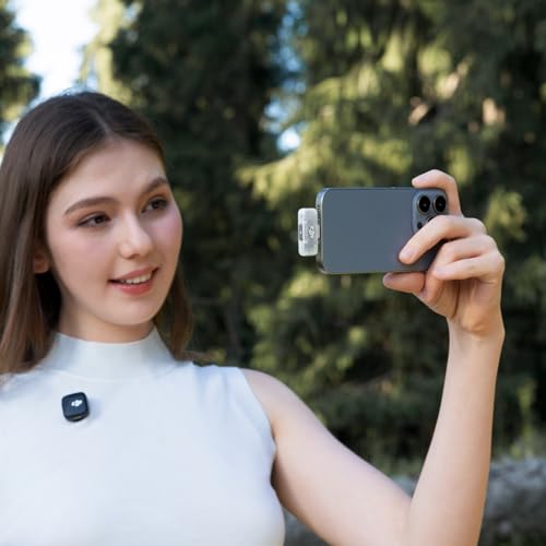 DJI Mic Serie Empfänger für Mobilgeräte