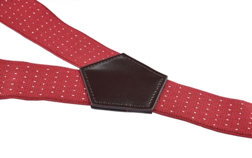 Image of Suspenders for Men with Snap Hooks Adjustable 1.4 inch Wide