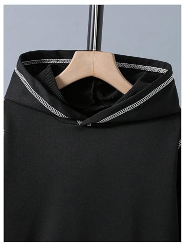 Boy's Hoodies Long Sleeve Hooded Sweatshirts Casual Pullover Tops with Pocket4