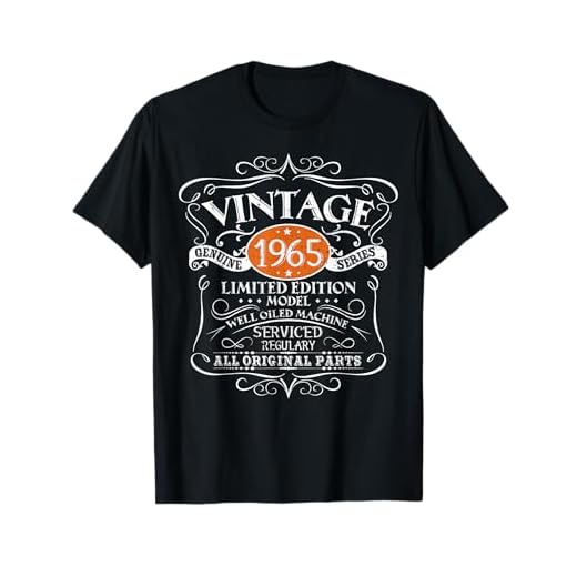 Vintage 1965 57 cumpleaños regalo hombres mujeres diseño original Camiseta