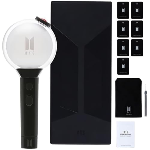 ENEChuoLi Edición especial oficial de sayzer BTS lightstick con 7 tarjetas...