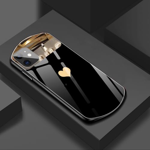 Housse silicone iPhone 15 14 13 Pro : le cadeau miroir coeur idéal