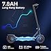 HopCycle Electric Scooters - 500W Adult Electric Scooter, 18 MPH Top Speed, 8.5'' Tires,21 Miles Long Range, Portable E Scooter for Adults and Teens