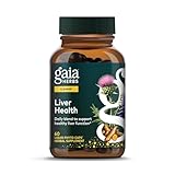 Gaia Herbs Liver Health - Supplement with Milk Thistle, Turmeric Root, Schisandra & Licorice Root for Liver & Cleanse Support* - 60 Vegan Liquid Phyto-Caps (60 Servings)