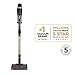 Shark Stratos Cordless Stick Vacuum Cleaner Pet Pro with Anti Hair Wrap Plus, Clean Sense IQ & Anti-Odour Technology, 60 Mins Run-Time, Removable Battery, 3 Attachments, Charcoal/Brass IZ400UKT