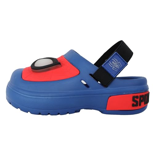 Image of Marvel Spiderman Clogs for Kids, Waterproof Slip On Toddler Clogs