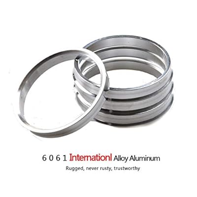 DCVAMOUS Alloy Aluminum Hub Centric Rings 74.1 To 64.1mm 74.1mm