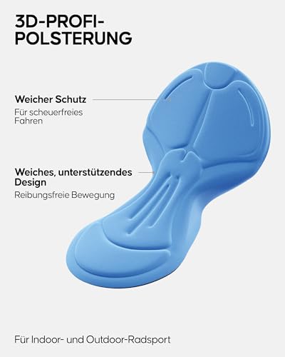 DANISH ENDURANCE Men’s Cycling Bib Pants XL Black/Grey 1-Pack