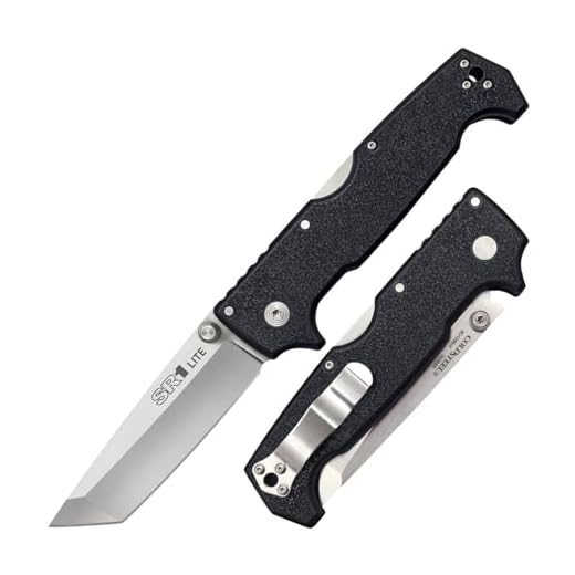 Cold Steel SR1 Lite Lockback Tanto, schwarz, 10 cm