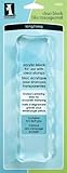 Inkadinkado Long Acrylic Mounting Block for Clear Stamps, 1 pc, 2'' W x 7'' L