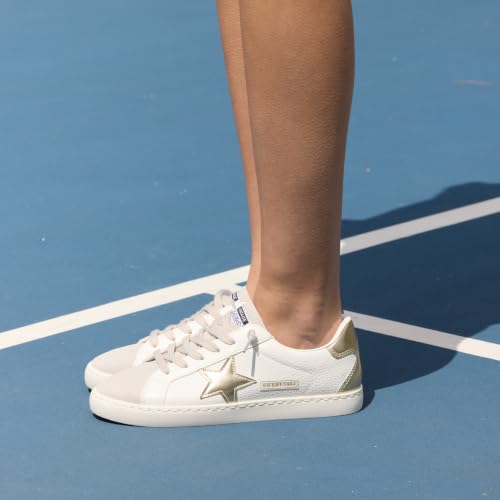 Image of VINTAGE HAVANA Women's Fashion Sneakers | Casual Lace up Low Top Tennis Shoes | Cute Trendy Dressy Sneakers