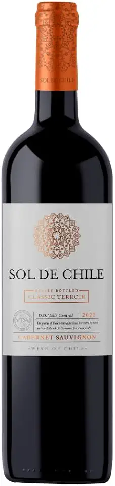 Vinho Tinto Chileno Sol de Chile Varietal Cabernet Sauvignon 750ml