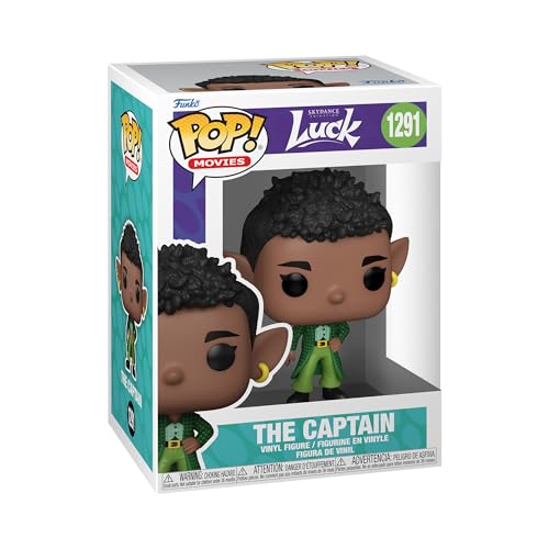 Funko Pop! Movies: Luck - The Captain - Figurine en Vinyle à Collectionner - Idée de Cadeau - Produits Officiels - Jouets pour Les Enfants et Adultes - Movies Fans