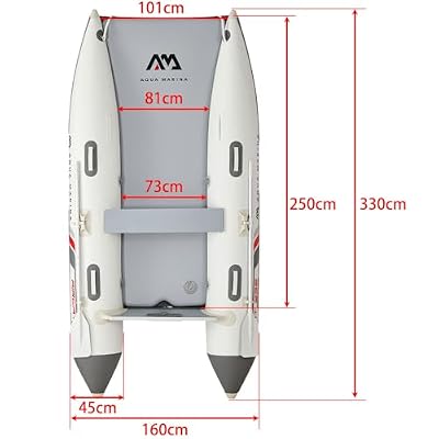 AM Aqua Marina Aircat 11'1 Inflatable Catamaran