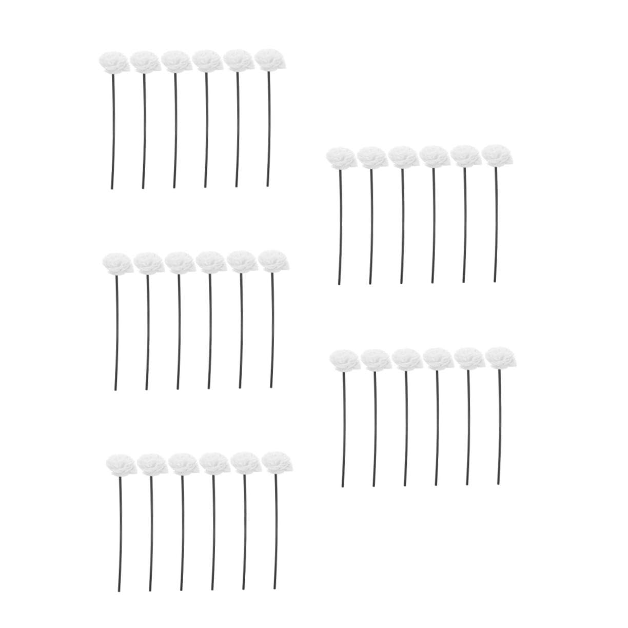 ABOOFAN 30 Stck. Aromatherapie Ätherisches Öl Flüchtige Stange Aromatherapie-papierstäbchen Natürliche Getrocknete Blütendiffusorstöcke Duftstäbchen Für Ätherische Öle Ballaststoff