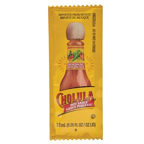 image for Cholula Original Hot Sauce Packets, 200 count - One 200 Count Individu
