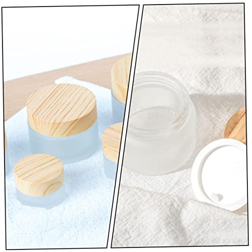 FRCOLOR 10 Caixas De Unidades Garrafa De Creme Latas De Viagem Cosméticas Vasilha De Cosmética Recip