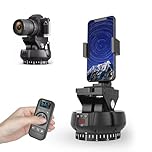 Tripod Head, Tripod Ball Head 360 Degree Rotating Panoramic, Motorized Panoramic Head with 2.4G Wireless Remote Control and Cell Phone Clip, Monopod, Slider, DSLR Camera, Camcorder