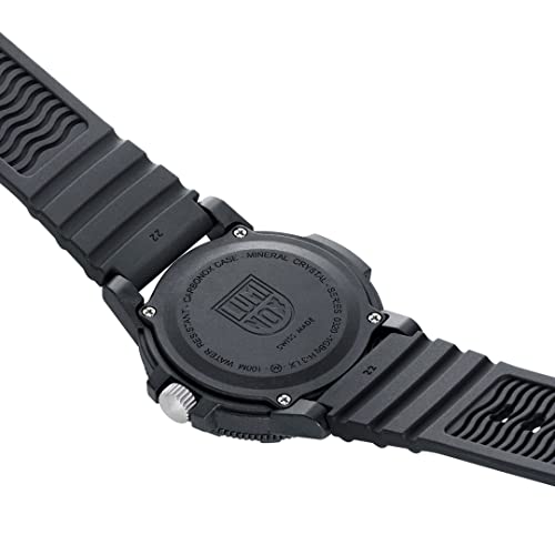 Luminox Leatherback Sea Turtle Giant Xs.0324 Mens Watch 44Mm - Black/White/Red #TOP3